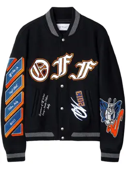 Off-White: Чёрная куртка 