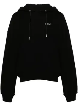 Off-White: Хлопковая толстовка 