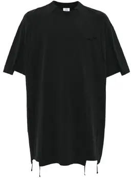 VETEMENTS: Хлопковая футболка 