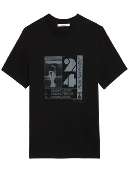 Zadig&Voltaire: Чёрная футболка  Ted