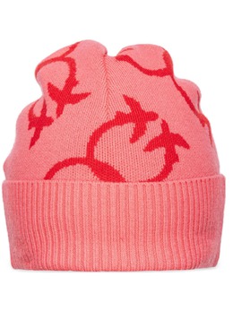 PINKO: Розовая шапка 