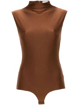 Sportmax: Коричневый боди 