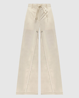 Helmut Lang: Бежевые брюки 