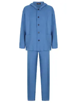 KITON: Льняной костюм 