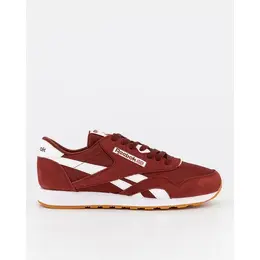 Reebok: Бордовые кроссовки 