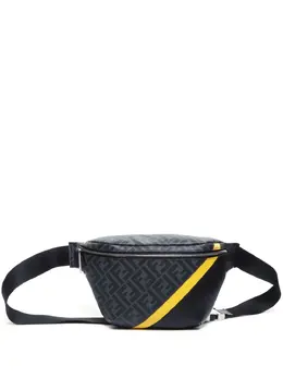 Fendi Pre-Owned: Чёрная поясная сумка 