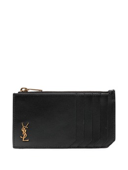 Saint Laurent: Чёрный картхолдер 
