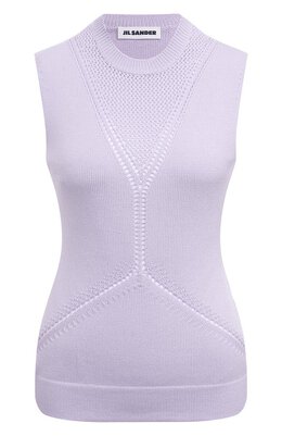 Jil Sander: Топ из шерсти 