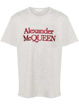 Alexander McQueen: Хлопковая футболка 