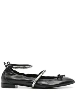 Stuart Weitzman: Чёрные балетки 