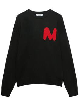 MSGM: Трикотажный свитер 