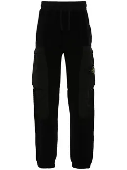 Stone Island: Чёрные брюки  Compass