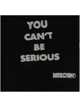 Moschino: Чёрный шарф 