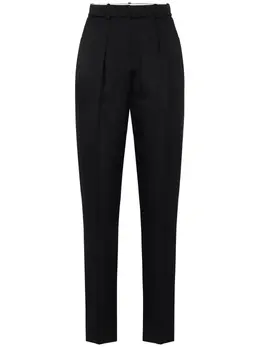 Elisabetta Franchi: Чёрные брюки 