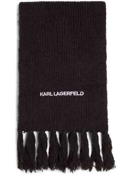 Karl Lagerfeld: Чёрный шарф  Essential
