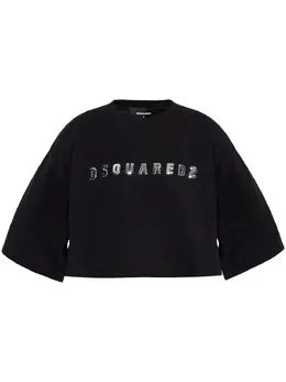 DSQUARED2: Футболка с принтом 