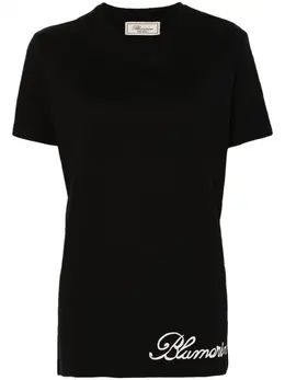 Blumarine: Футболка с принтом 