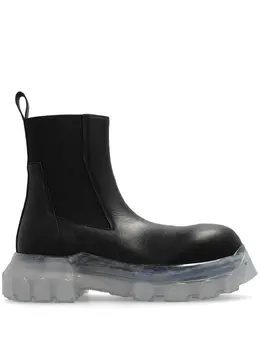 Rick Owens: Чёрные ботинки 