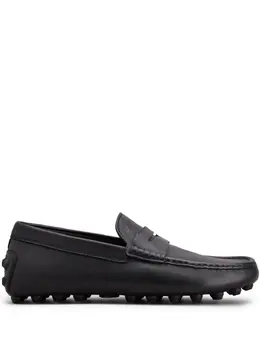 Tod's: Чёрные туфли  Gommino