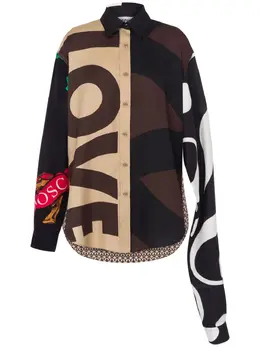 Moschino: Многоцветная рубашка 