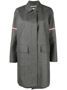 Thom Browne: Пальто  RWB в полоску