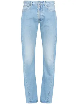Maison Margiela: Джинсы с подворотами 