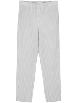 Homme Plissé Issey Miyake: Светлые брюки 