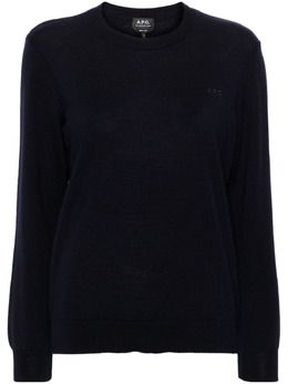 A.P.C.: Синий свитер 