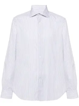 Corneliani: Рубашка в полоску 