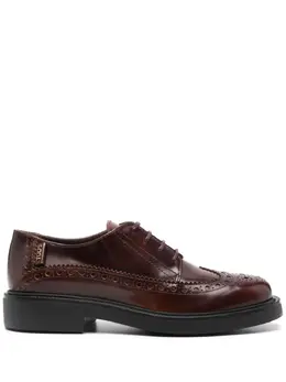 Tod's: Коричневые лоферы 