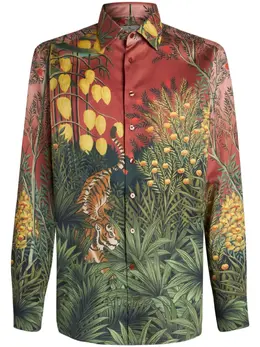 ETRO: Рубашка с принтом 