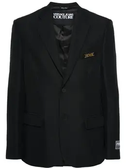 Versace Jeans Couture: Чёрные пиджаки 
