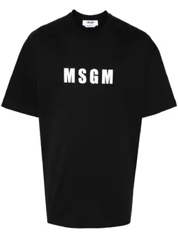 MSGM: Футболка с принтом 