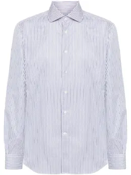 Corneliani: Рубашка в полоску 
