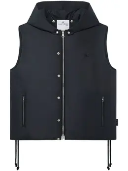 Courrèges: Чёрный жилет 