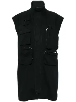 MM6 Maison Margiela: Чёрный жилет 