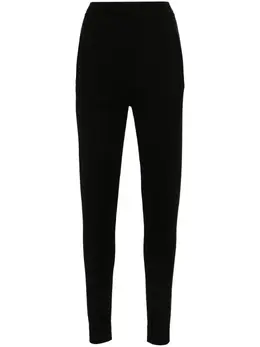 Saint Laurent: Чёрные брюки 