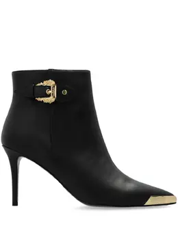Versace Jeans Couture: Чёрные ботинки 