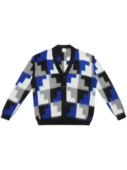 Marcelo Burlon County of Milan: Голубой кардиган 