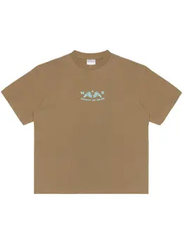 Marcelo Burlon County of Milan: Винтажная футболка 
