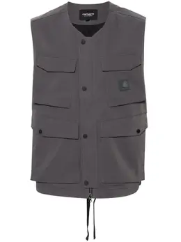 Carhartt WIP: Тёмный жилет 