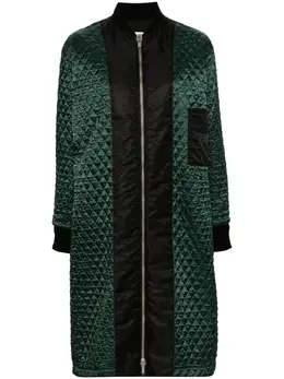MM6 Maison Margiela: Зелёное пальто 