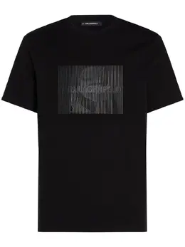Karl Lagerfeld: Чёрная футболка 