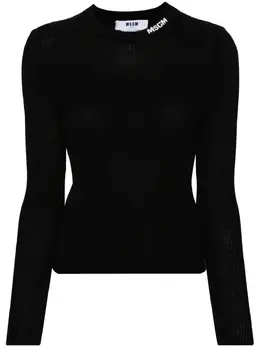 MSGM: Трикотажный топ 
