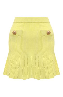Balmain: Юбка из вискозы 
