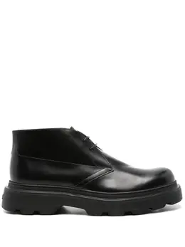 Tod's: Чёрные ботинки 