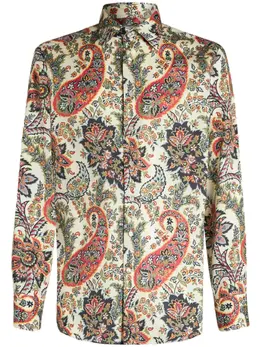 ETRO: Рубашка с принтом 