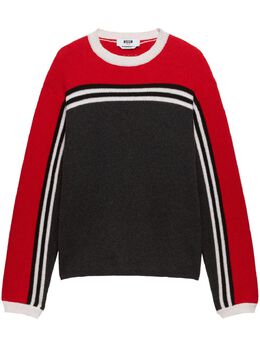 MSGM: Свитер в полоску 