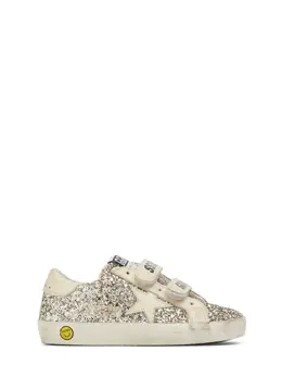 GOLDEN GOOSE: Бежевые кроссовки  Old School