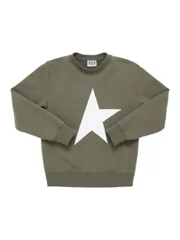 GOLDEN GOOSE: Хлопковый свитшот  Star